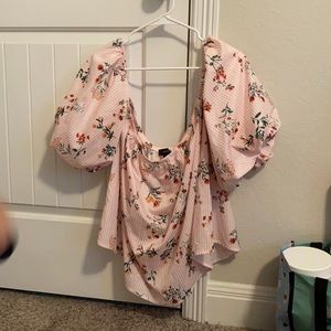 Floral Off-Shoulder Top